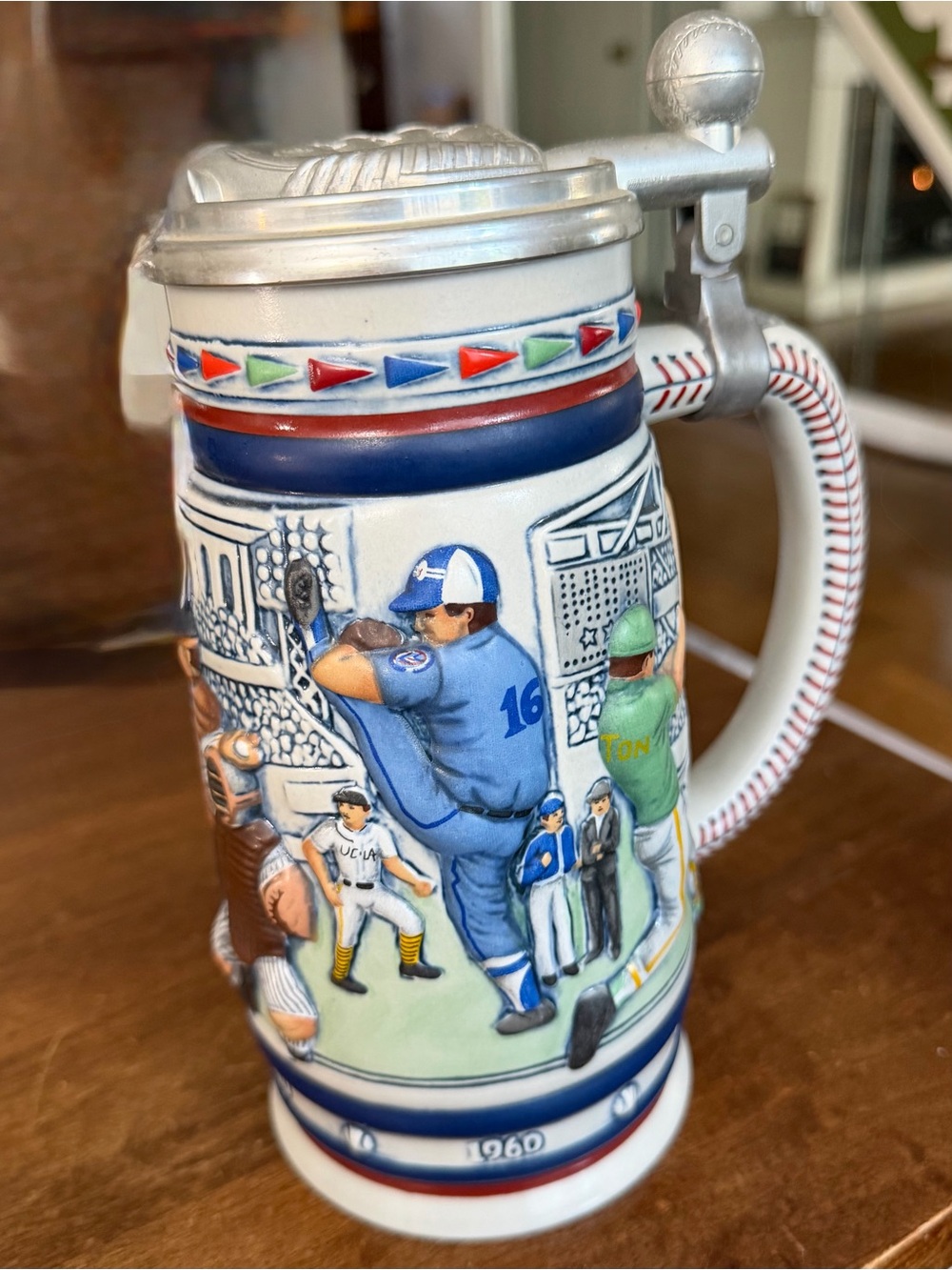 Vintage Baseball Stein - Avon Ceramic